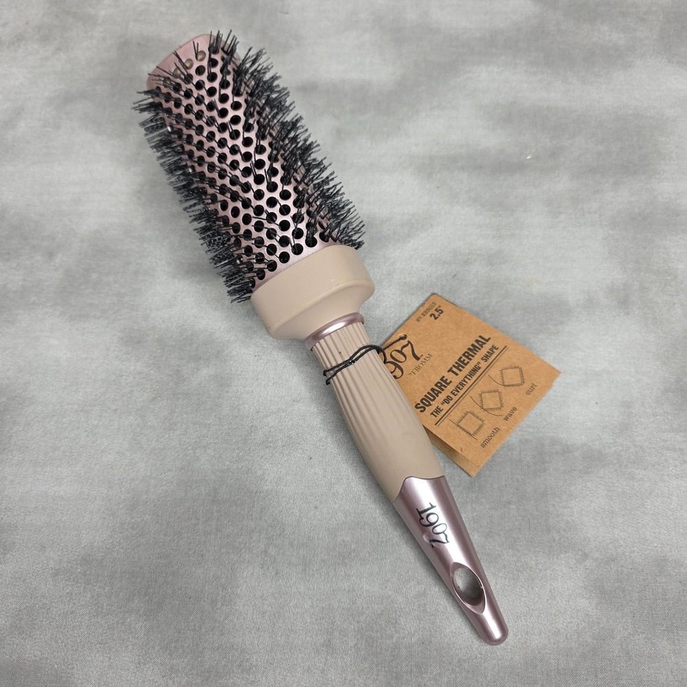 1907 by Fromm # NBB013 2.5" Vented Square Barrel Brush Nylon Bristles